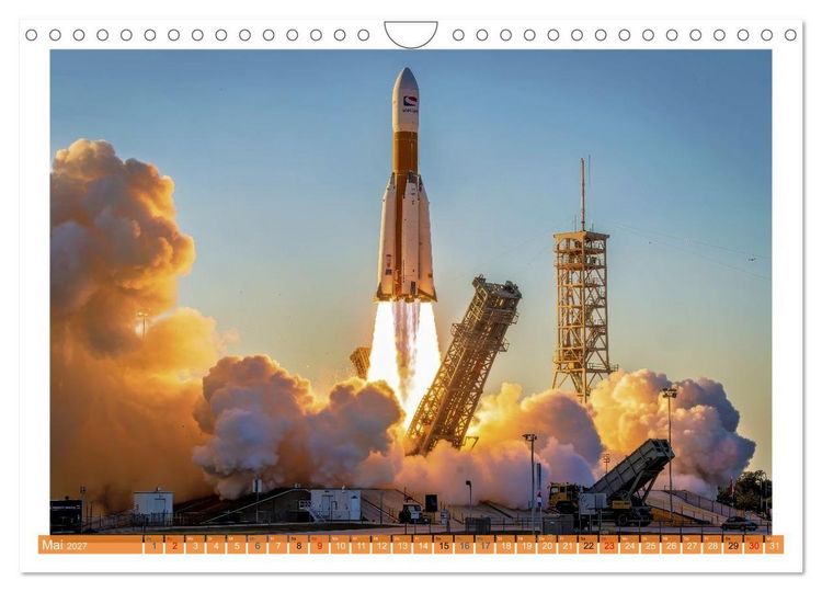 Produktbild: Im Weltall ist Stille (Wandkalender 2027 DIN A4 quer), CALVENDO Monatskalender
