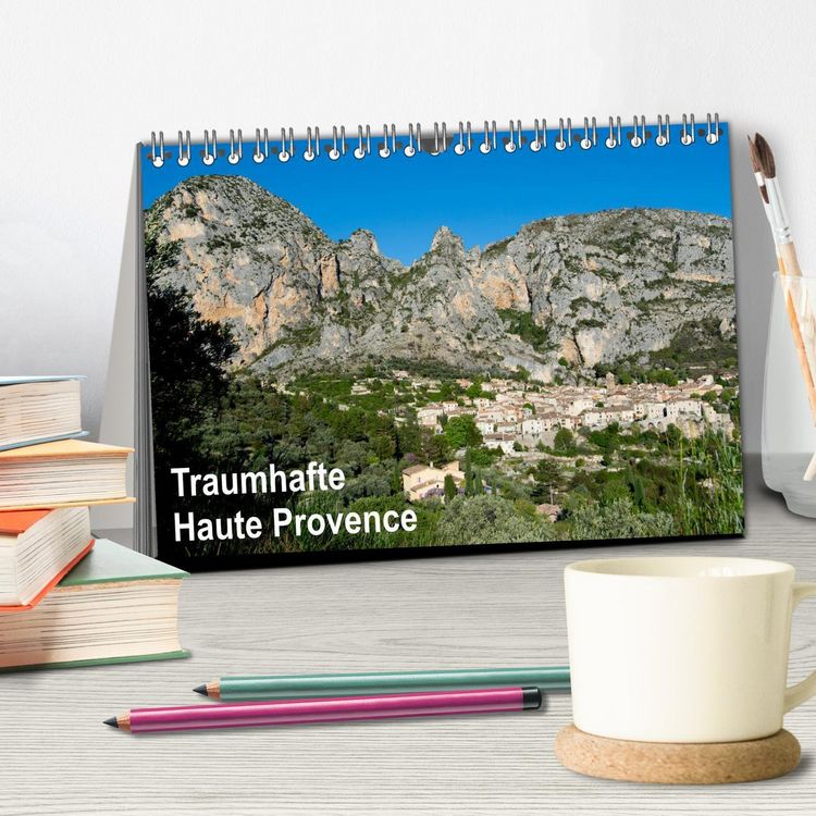 Produktbild: Traumhafte Haute Provence (Tischkalender 2026 DIN A5 quer), CALVENDO Monatskalender