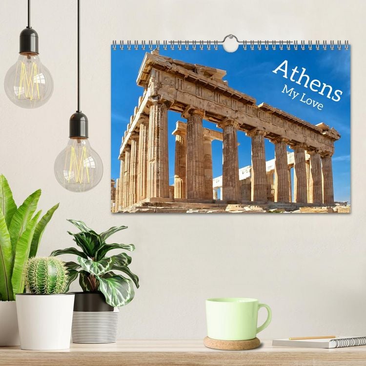 Produktbild: Athens My Love (Wall Calendar 2026 DIN A4 landscape), CALVENDO 12 Month Wall Calendar