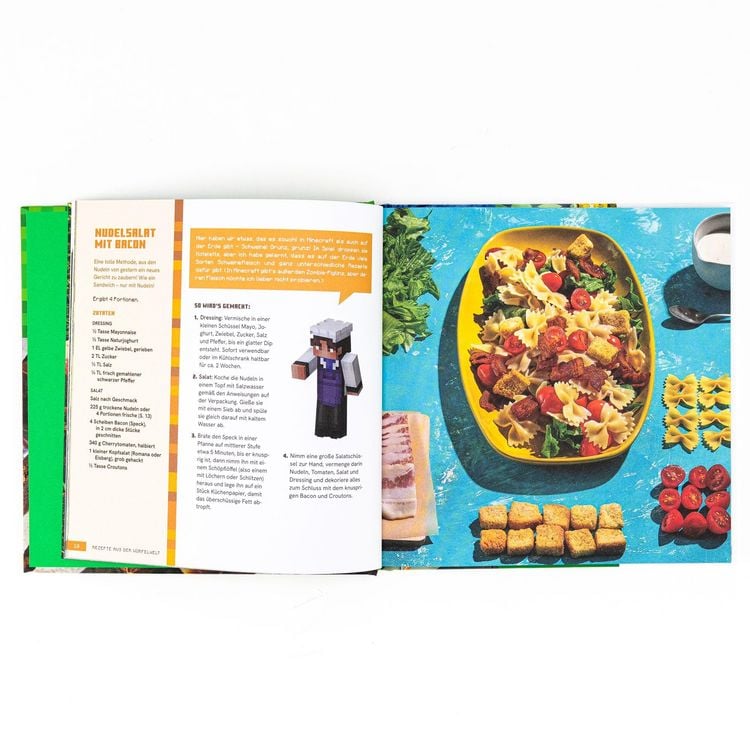 Produktbild: Minecraft. Rezepte aus der W&uuml;rfelwelt. Das offizielle Koch- und Backbuch