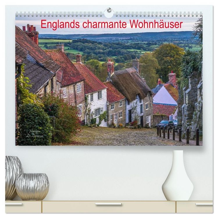 Produktbild: Englands charmante Wohnh&auml;user (hochwertiger Premium Wandkalender 2027 DIN A2 quer), Kunstdruck in Hochglanz