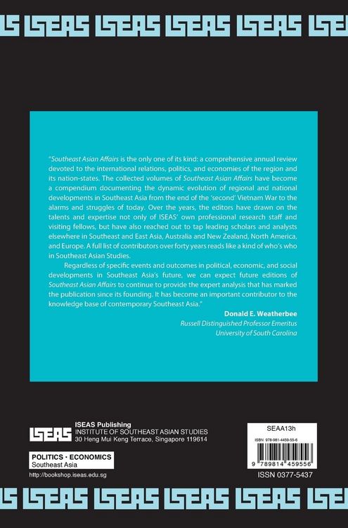 Produktbild: Southeast Asian Affairs 2013