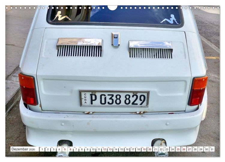 Produktbild: Best of Polski Fiat 126p (Wandkalender 2026 DIN A3 quer), CALVENDO Monatskalender