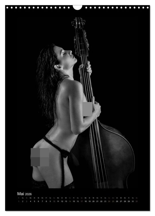 Produktbild: Eromusica - The Art Of Sensual Music (Wandkalender 2026 DIN A3 hoch), CALVENDO Monatskalender