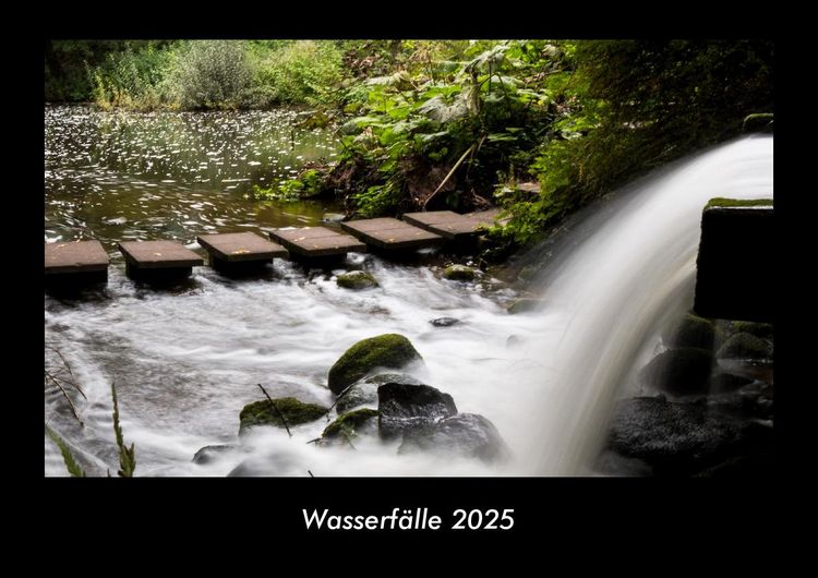 Produktbild: Wasserf&auml;lle 2025 Fotokalender DIN A3