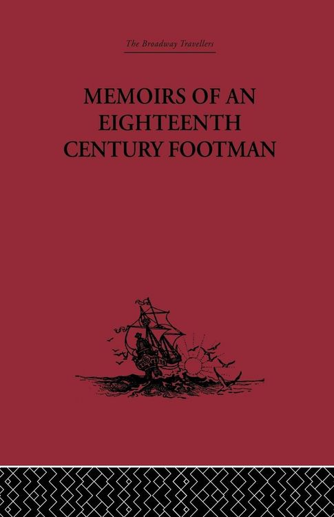 Produktbild: Memoirs of an Eighteenth Century Footman