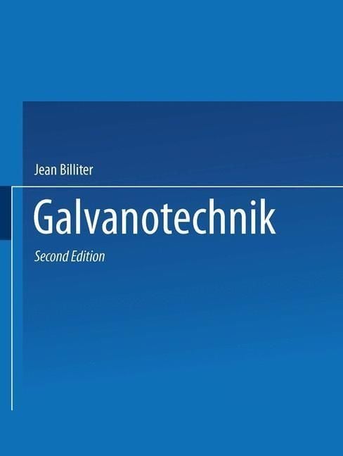 Produktbild: Galvanotechnik
