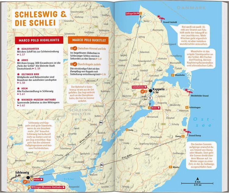 Produktbild: MARCO POLO Reisef&uuml;hrer Ostseek&uuml;ste, Schleswig-Holstein