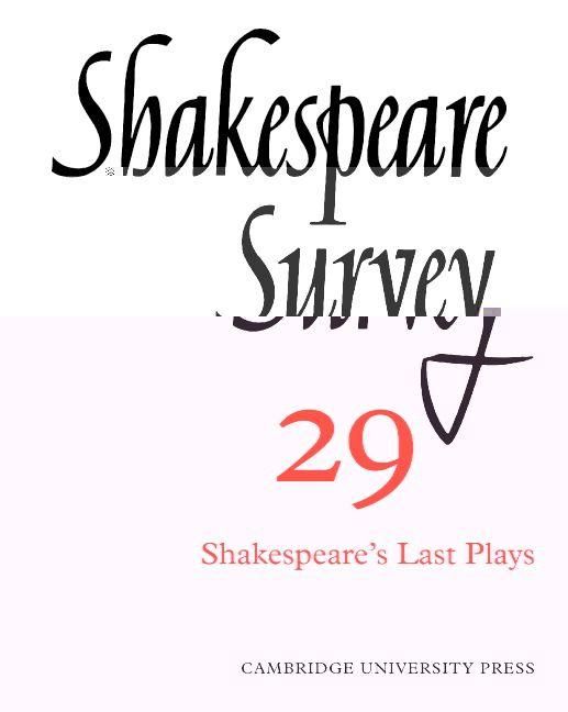 Produktbild: Shakespeare Survey