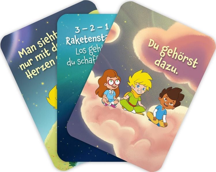 Produktbild: Der kleine Prinz und seine Freunde &ndash; Mutmachkarten