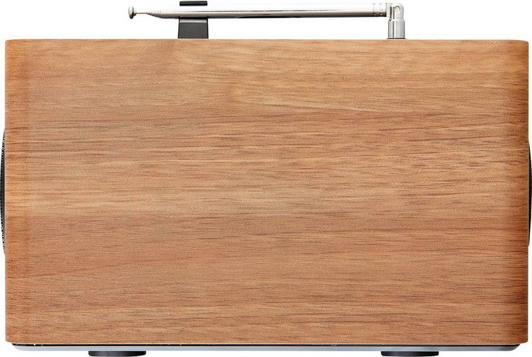 Produktbild: Albrecht DR 865 Tischradio DAB+, UKW AUX Barrierefrei, Inkl. Fernbedienung, Tastensperre, Weckfunktion Holz (dunkel)