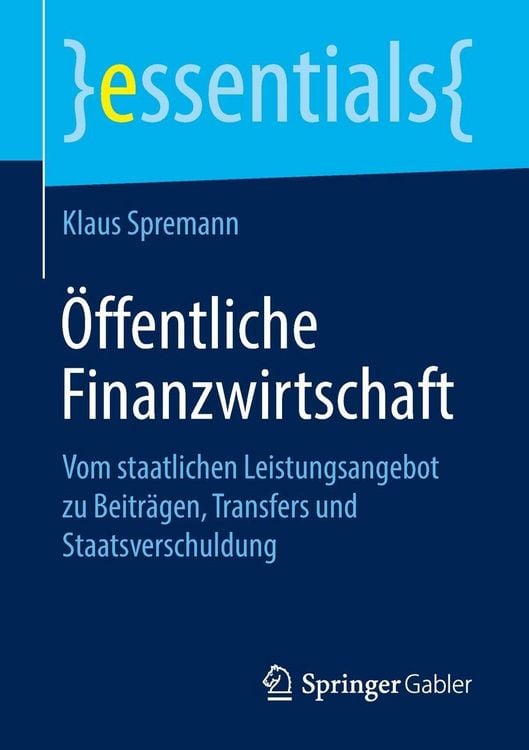 Produktbild: Öffentliche Finanzwirtschaft