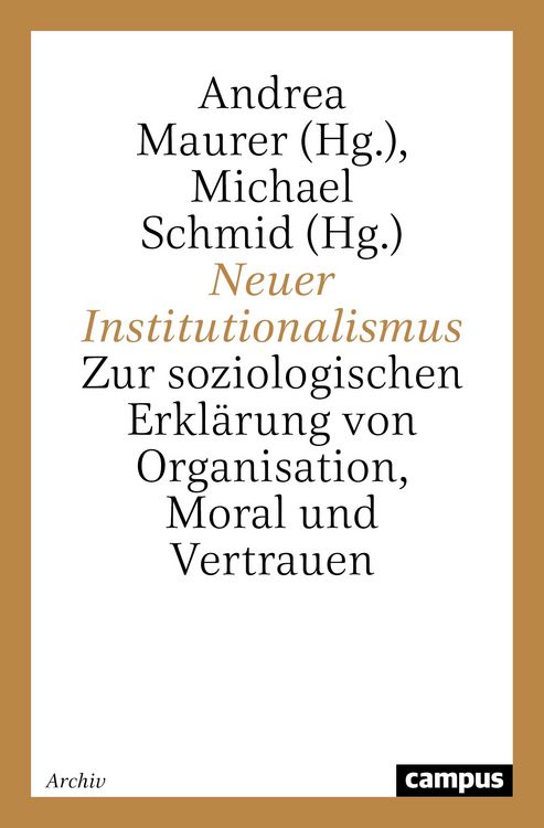 Produktbild: Neuer Institutionalismus