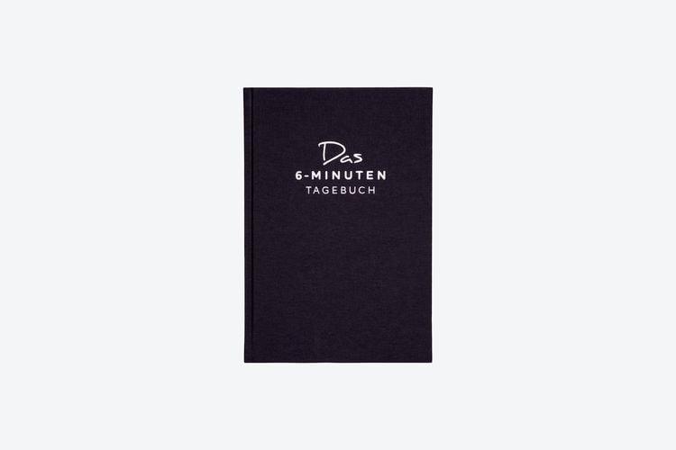 Produktbild: Das 6-Minuten-Tagebuch (schwarz)