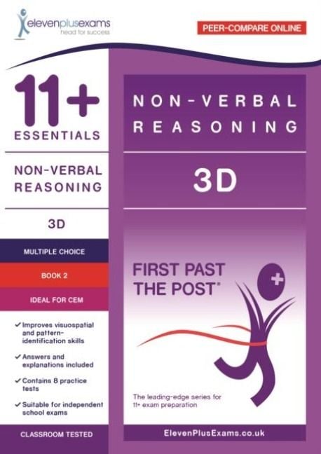 Produktbild: 11+ Essentials - 3-D Non-verbal Reasoning Book 2