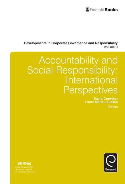 Produktbild: Accountability and Social Responsibility
