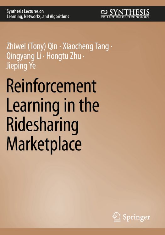 Produktbild: Reinforcement Learning in the Ridesharing Marketplace