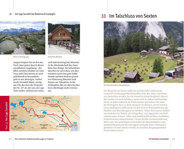 Produktbild: Die schönsten Seilbahnwanderungen in Südtirol