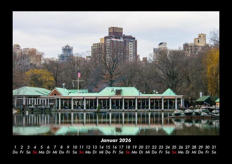 Produktbild: New York 2026 Fotokalender DIN A3