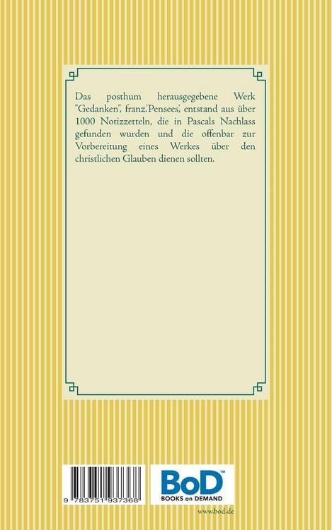 Produktbild: Gedanken