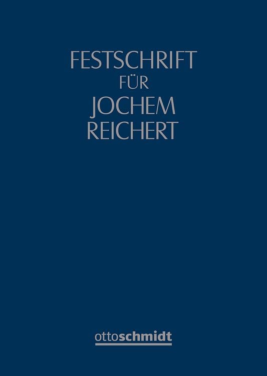 Produktbild: Festschrift f&uuml;r Jochem Reichert zum 70. Geburtstag
