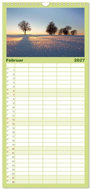 Produktbild: Familienplaner 2027 - Schwarzwald 2027 mit 5 Spalten (Wandkalender, 21 x 45 cm) CALVENDO