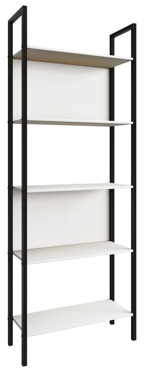 Produktbild: Holz Metall Stand Regal B&uuml;ro B&uuml;cher Flakos 5fach