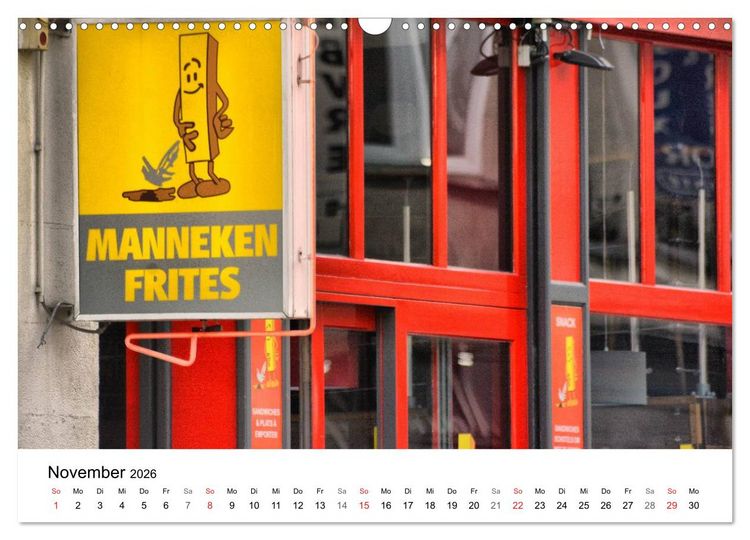 Produktbild: 300mm - Br&uuml;ssel (Wandkalender 2026 DIN A3 quer), CALVENDO Monatskalender