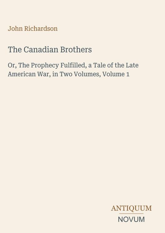 Produktbild: The Canadian Brothers