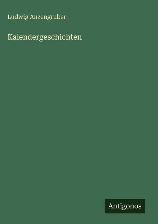 Produktbild: Kalendergeschichten