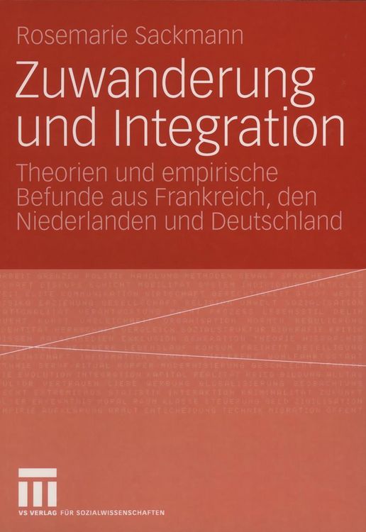 Produktbild: Zuwanderung und Integration