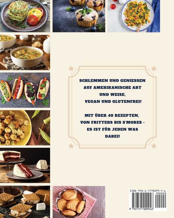 Produktbild: Vegan und Glutenfrei American Style: Amerikanisch Kochen und Backen ohne Verzicht