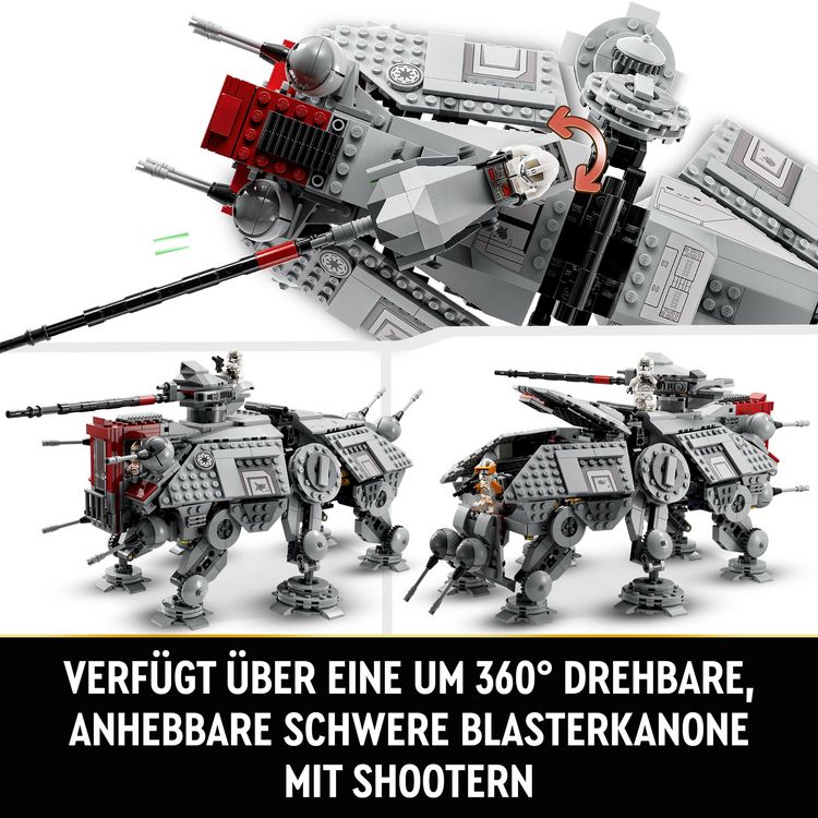 Produktbild: LEGO Star Wars 75337 AT-TE Walker - Die Rache der Sith-Set mit Figuren
