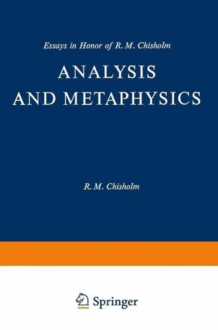 Produktbild: Analysis and Metaphysics