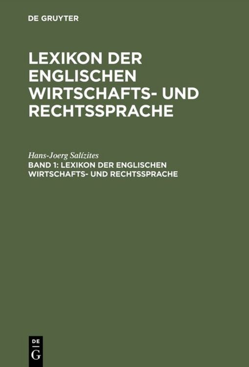 Produktbild: English-Deutsch