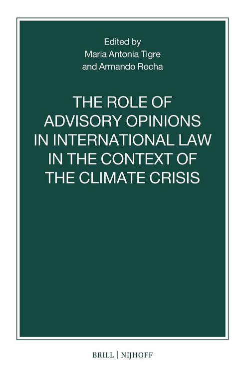Produktbild: The Role of Advisory Opinions in International Law in the Context of the Climate Crisis