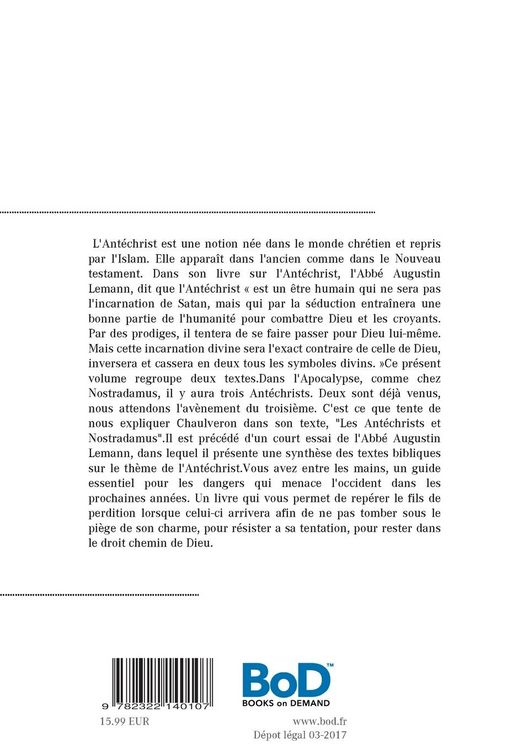 Produktbild: L'ant&eacute;christ