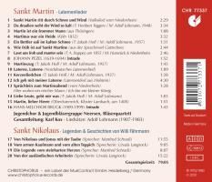 Produktbild: St. Martin: Laternenlieder/St. Nikolaus: Legenden