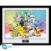 Produktbild: POKEMON - Framed print "Eevee" (30x40) x2