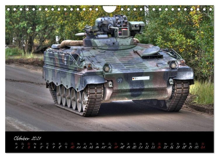 Produktbild: Sch&uuml;tzenpanzer Marder (Wandkalender 2027 DIN A4 quer), CALVENDO Monatskalender