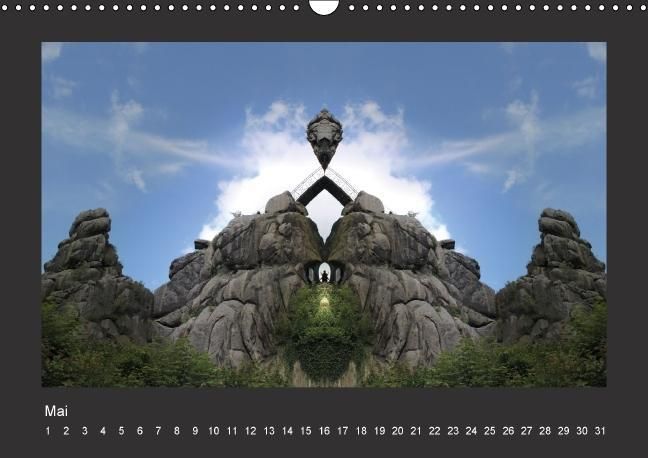 Produktbild: Spiegelwelten - die Externsteine (Wandkalender immerw&auml;hrend DIN A3 quer)