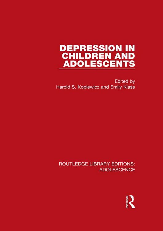 Produktbild: Depression in Children and Adolescents
