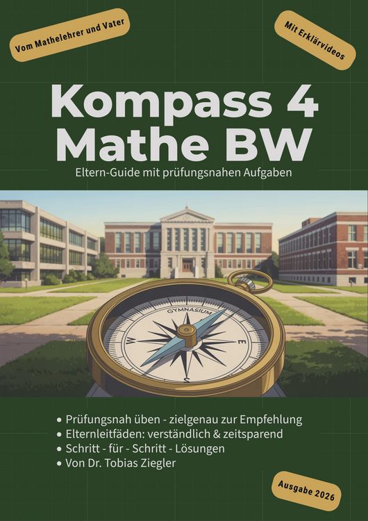 Produktbild: Kompass 4 Mathe BW