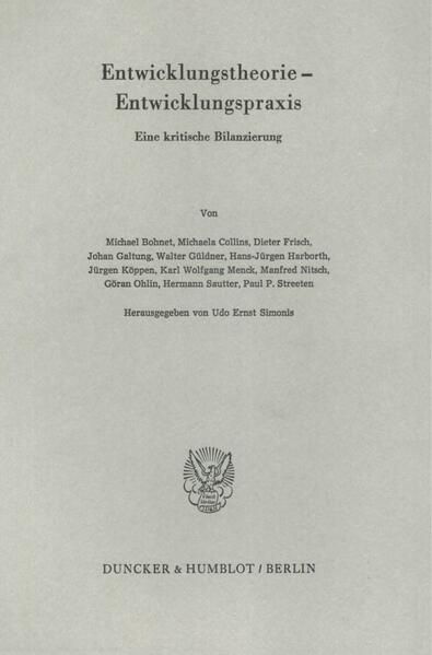 Produktbild: Entwicklungstheorie - Entwicklungspraxis.