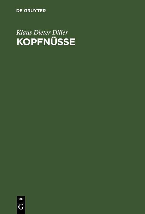 Produktbild: Kopfn&uuml;sse
