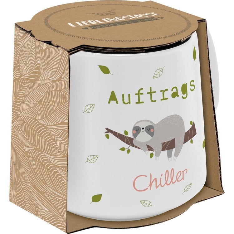 Produktbild: GRUSS & CO Tasse konisch "Auftragschiller"