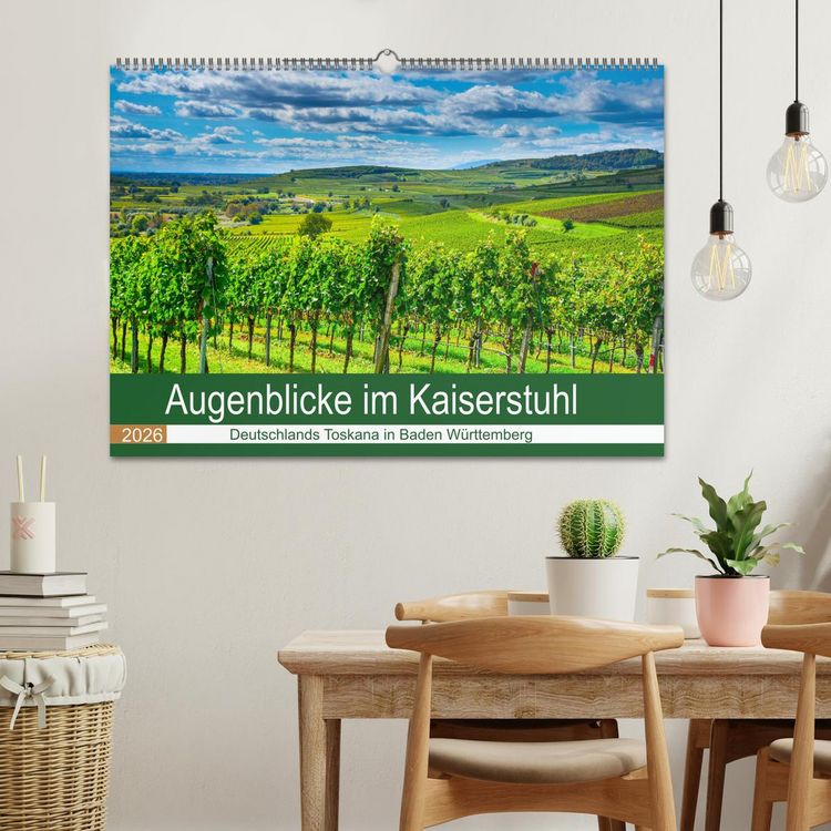 Produktbild: Augenblicke im Kaiserstuhl (Wandkalender 2026 DIN A2 quer), CALVENDO Monatskalender