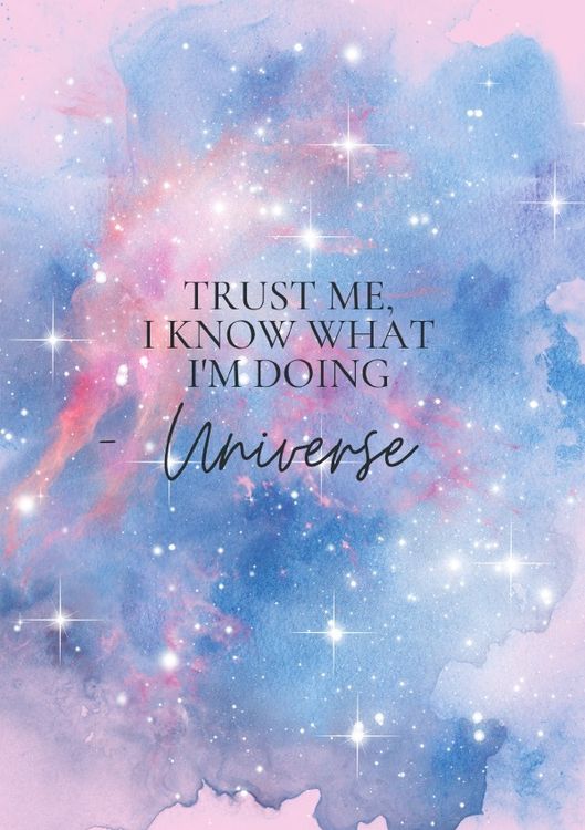 Produktbild: Universe Collection / Notizbuch, Bullet Journal, Journal, Planer, Tagebuch "Trust Me"