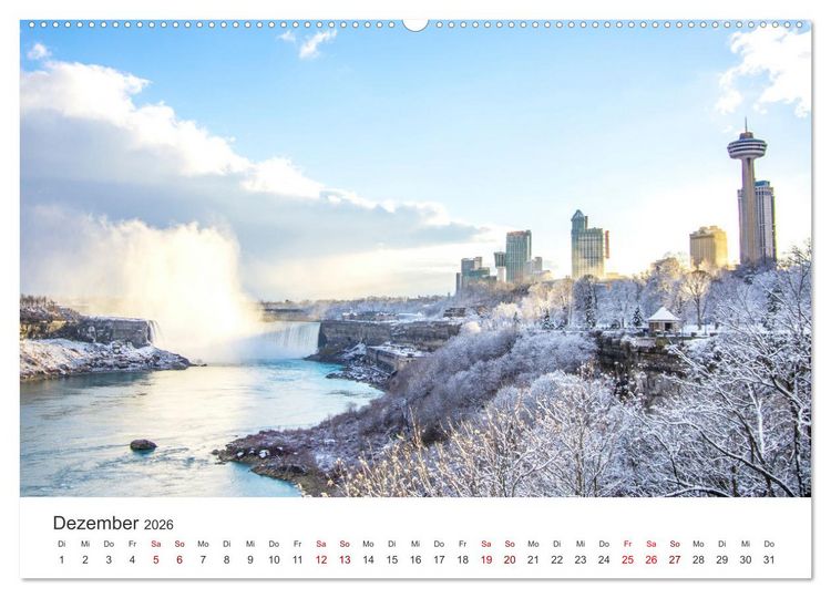 Produktbild: Kanada - Eine Reise durch ein spektakul&auml;res Land. (Wandkalender 2026 DIN A2 quer), CALVENDO Monatskalender