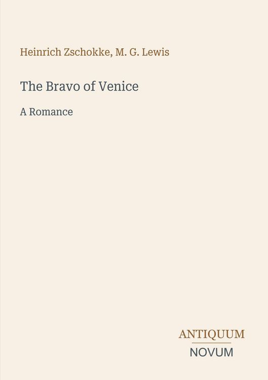 Produktbild: The Bravo of Venice